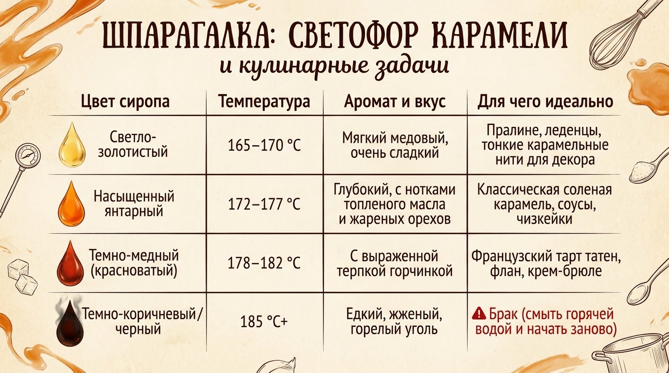 Химия карамели: Почему сахар кристаллизуется и как поймать идеальный янтарь