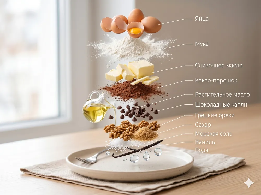 Классический шоколадный Брауни